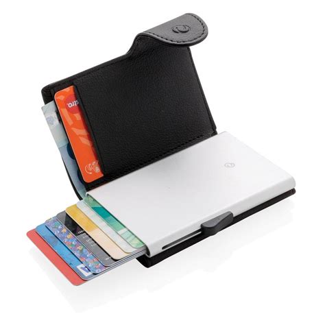 rfid card holder spy logo|Custom Credit Card Wallets .